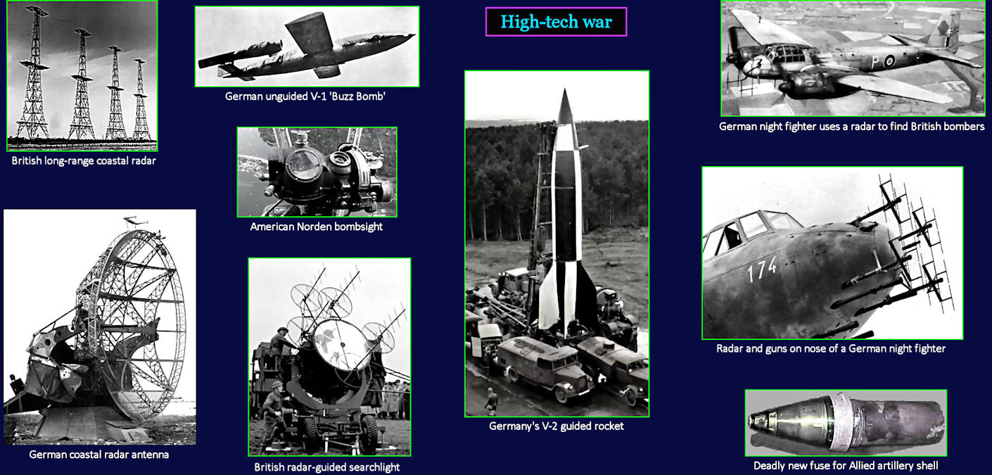 WW2, rockets, futuristic weapons, 1940s